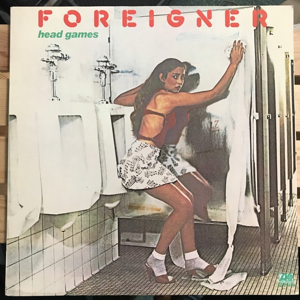 Foreigner Head Games Vinyl LP 12" Black 1979 Atlantic CRC Rock Classic 70s Retro